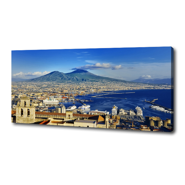 Cuadro canvas con impresión uv duradera horizontal Nápoles, Italia