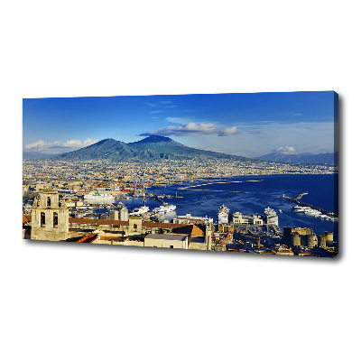Cuadro canvas con impresión uv duradera horizontal Nápoles, Italia