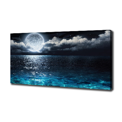 Foto en lienzo con acabado profesional horizontal Luna llena