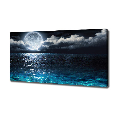 Foto en lienzo con acabado profesional horizontal Luna llena