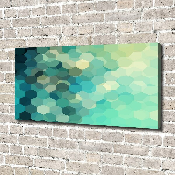 Fotocuadro en lienzo de alta calidad horizontal Fondo abstracto