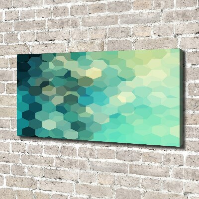 Fotocuadro en lienzo de alta calidad horizontal Fondo abstracto