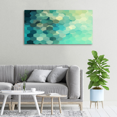 Fotocuadro en lienzo de alta calidad horizontal Fondo abstracto