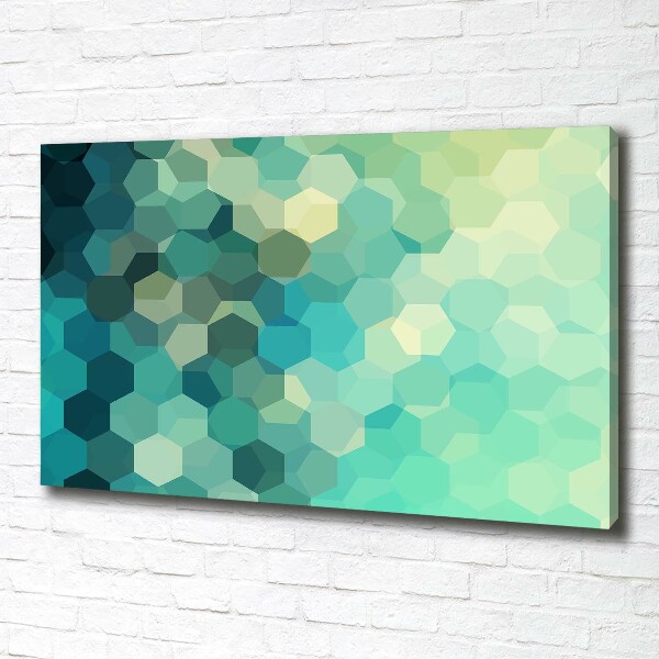 Fotocuadro en lienzo de alta calidad horizontal Fondo abstracto