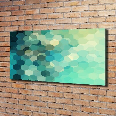 Fotocuadro en lienzo de alta calidad horizontal Fondo abstracto