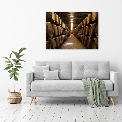 Fotocuadro en lienzo de alta calidad horizontal Bodega de Oporto