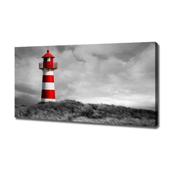 Cuadro canvas moderno de gran formato horizontal Faro