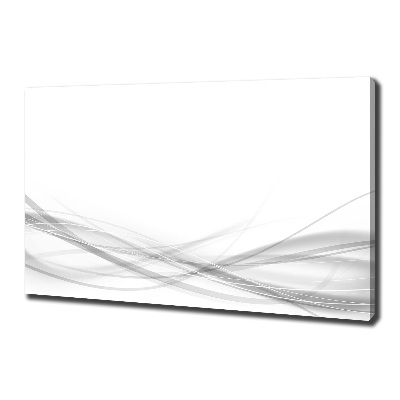 Cuadro canvas con impresión uv duradera horizontal Ondas abstractas