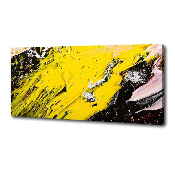 Cuadro canvas moderno de gran formato horizontal Textura abstracta