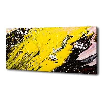 Cuadro canvas moderno de gran formato horizontal Textura abstracta