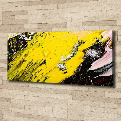 Cuadro canvas moderno de gran formato horizontal Textura abstracta