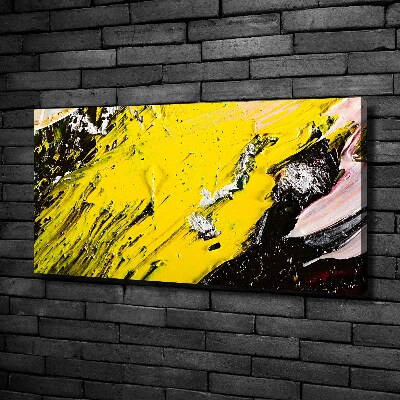 Cuadro canvas moderno de gran formato horizontal Textura abstracta
