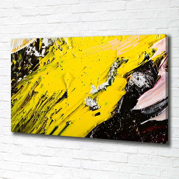 Cuadro canvas moderno de gran formato horizontal Textura abstracta
