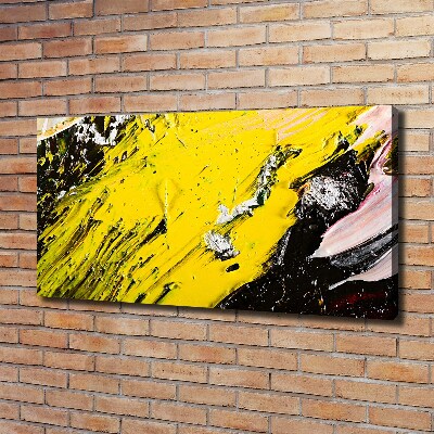 Cuadro canvas moderno de gran formato horizontal Textura abstracta