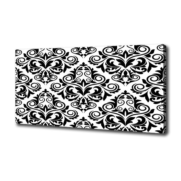 Cuadro canvas moderno de gran formato horizontal Fondo de adornos