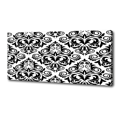 Cuadro canvas moderno de gran formato horizontal Fondo de adornos