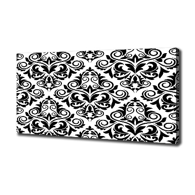 Cuadro canvas moderno de gran formato horizontal Fondo de adornos