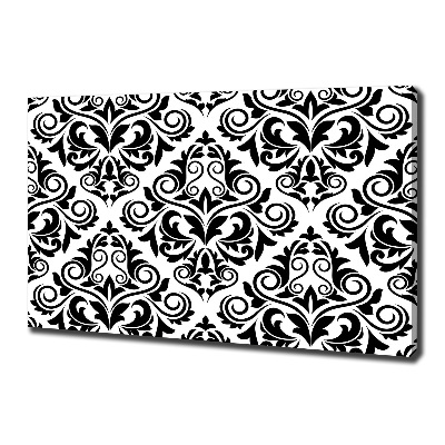 Cuadro canvas moderno de gran formato horizontal Fondo de adornos