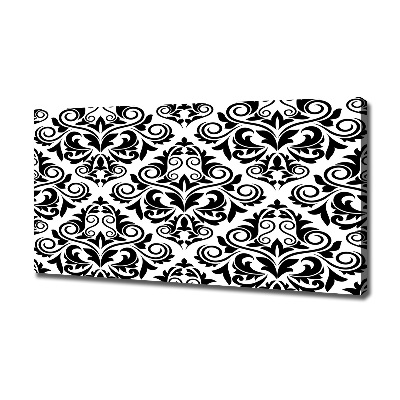 Cuadro canvas moderno de gran formato horizontal Fondo de adornos