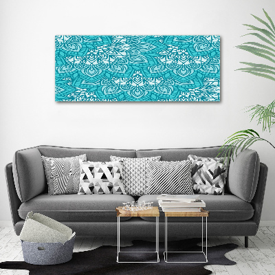 Cuadro canvas moderno de gran formato horizontal Adornos