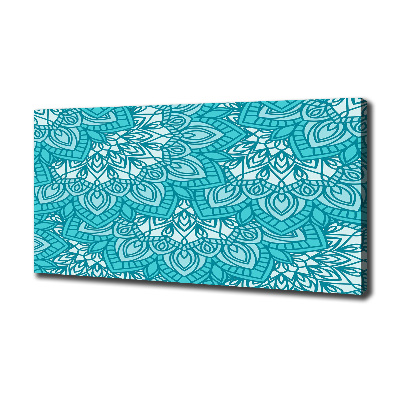 Cuadro canvas moderno de gran formato horizontal Adornos