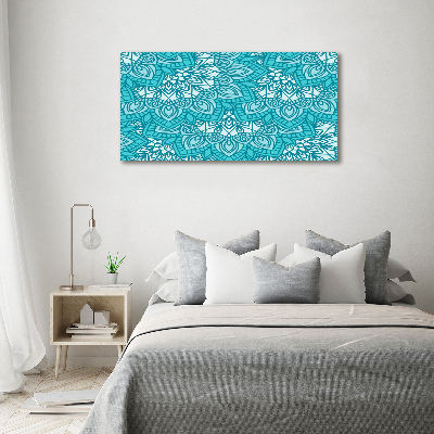 Cuadro canvas moderno de gran formato horizontal Adornos