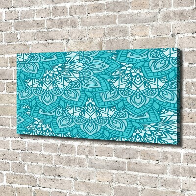 Cuadro canvas moderno de gran formato horizontal Adornos