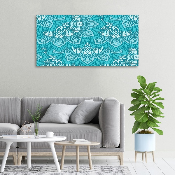 Cuadro canvas moderno de gran formato horizontal Adornos