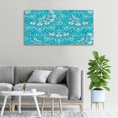 Cuadro canvas moderno de gran formato horizontal Adornos