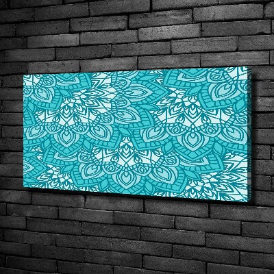Cuadro canvas moderno de gran formato horizontal Adornos