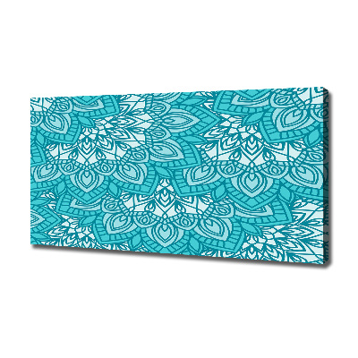 Cuadro canvas moderno de gran formato horizontal Adornos