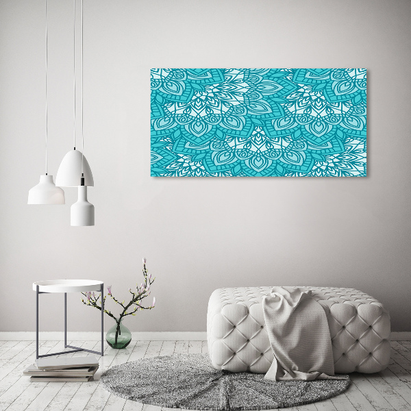 Cuadro canvas moderno de gran formato horizontal Adornos