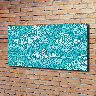 Cuadro canvas moderno de gran formato horizontal Adornos