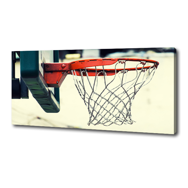 Fotocuadro en lienzo de alta calidad horizontal Baloncesto