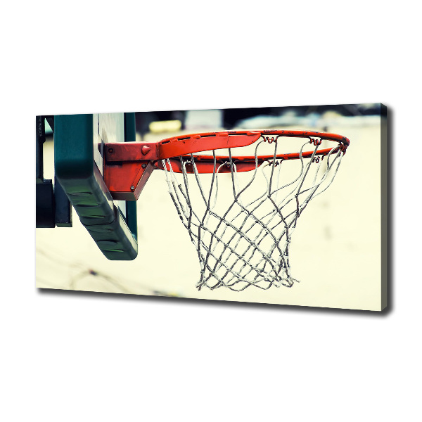 Fotocuadro en lienzo de alta calidad horizontal Baloncesto