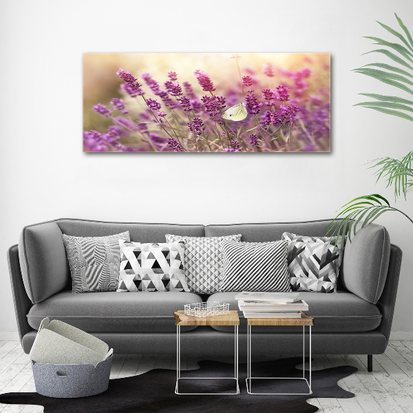 Cuadro canvas con impresión uv duradera horizontal Lavanda