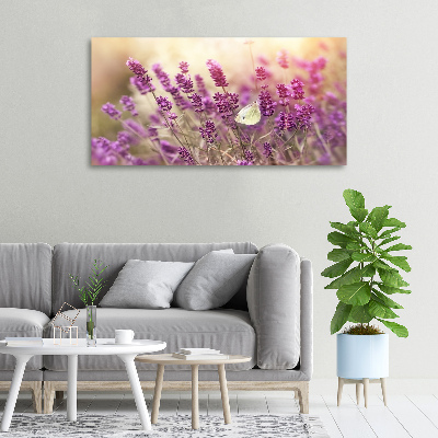 Cuadro canvas con impresión uv duradera horizontal Lavanda