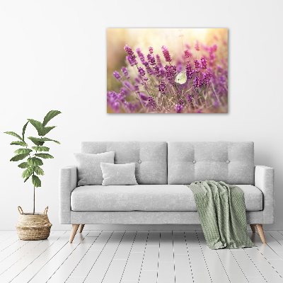 Cuadro canvas con impresión uv duradera horizontal Lavanda