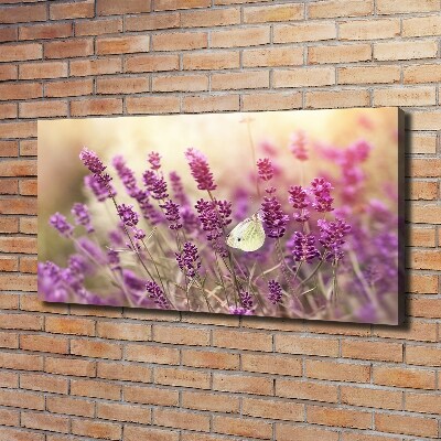 Cuadro canvas con impresión uv duradera horizontal Lavanda