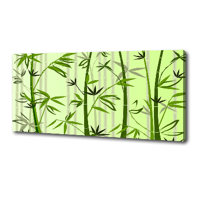 Fotocuadro en lienzo de alta calidad horizontal Bambú
