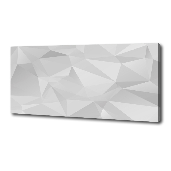 Fotocuadro en lienzo de alta calidad horizontal Triángulos abstractos