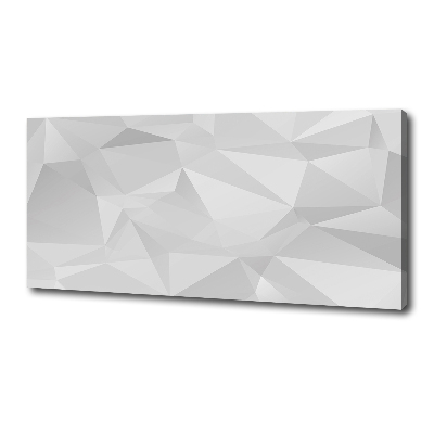 Fotocuadro en lienzo de alta calidad horizontal Triángulos abstractos