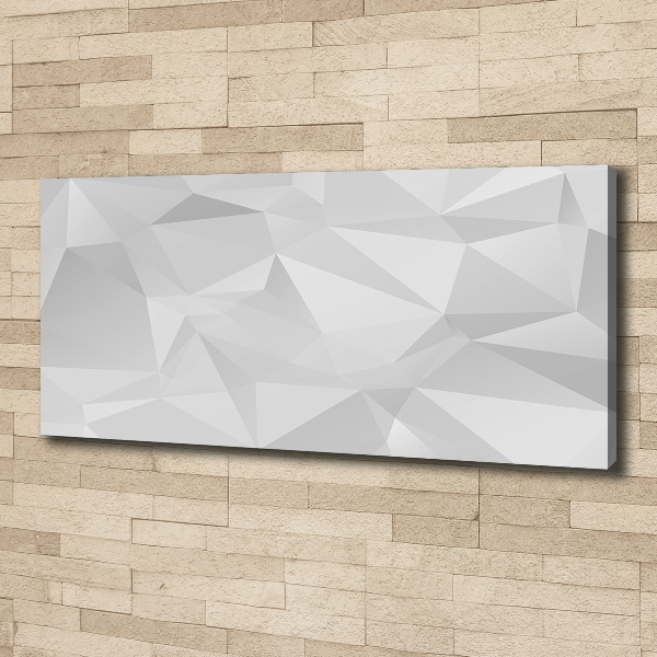 Fotocuadro en lienzo de alta calidad horizontal Triángulos abstractos