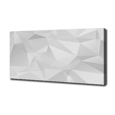 Fotocuadro en lienzo de alta calidad horizontal Triángulos abstractos