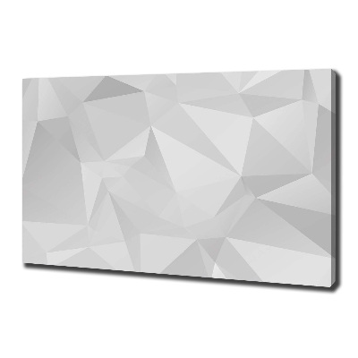 Fotocuadro en lienzo de alta calidad horizontal Triángulos abstractos
