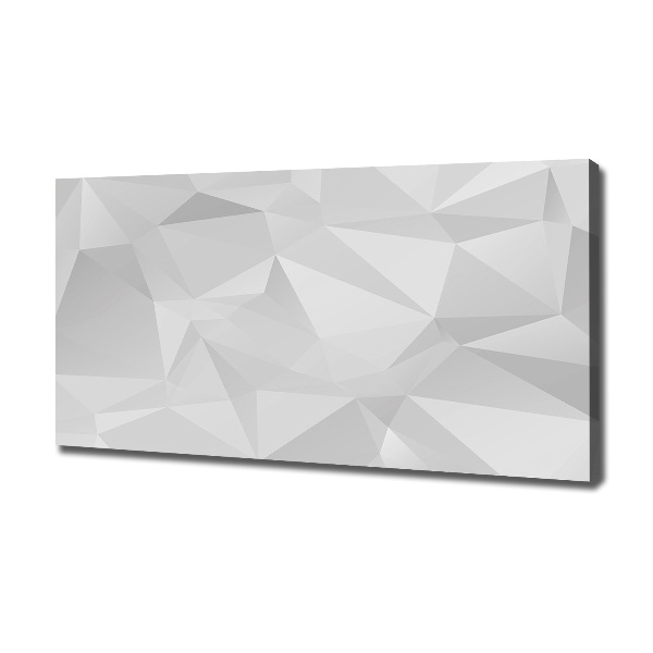 Fotocuadro en lienzo de alta calidad horizontal Triángulos abstractos