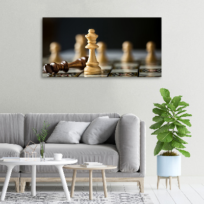 Duży foto obraz na ścianę canvas Szachy