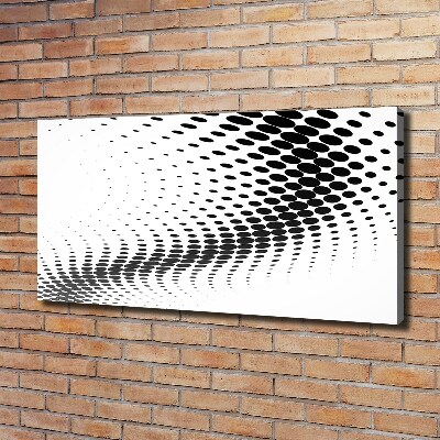 Cuadro canvas moderno de gran formato horizontal Fondo geométrico