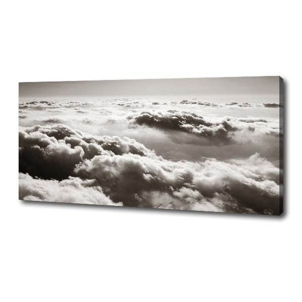 Foto en lienzo con acabado profesional horizontal Nubes a vista de pájaro