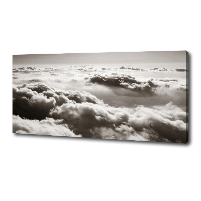 Foto en lienzo con acabado profesional horizontal Nubes a vista de pájaro